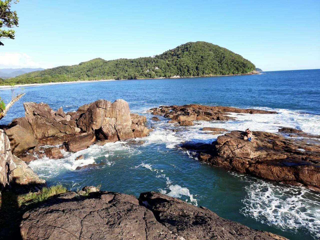Quintal Da Mata Hotel Sao Sebastiao  Bagian luar foto